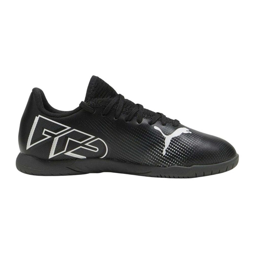 Puma Childrens/Kids Future 7 Play Flat Indoor Football Shoes / Black